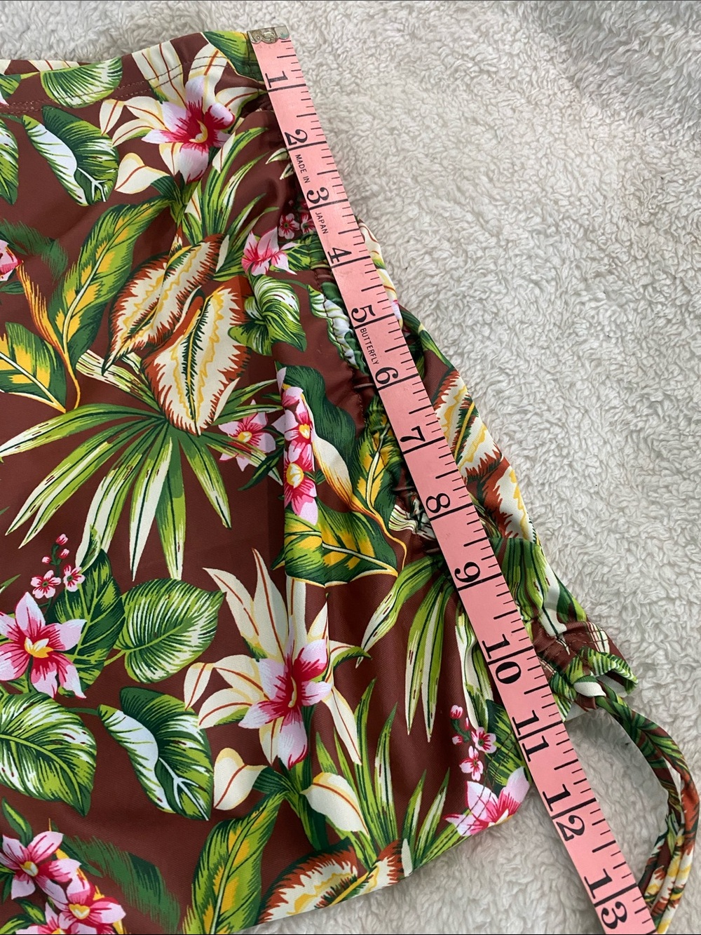 Nicole Miller Ruched Tankini 2 Piece  Swim Suit - Picture 12 of 13
